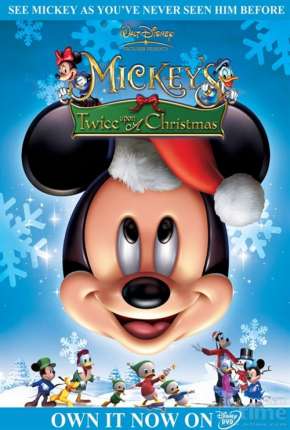 Pôster de Aconteceu de Novo No Natal do Mickey (2004) — Filme em DVDRip