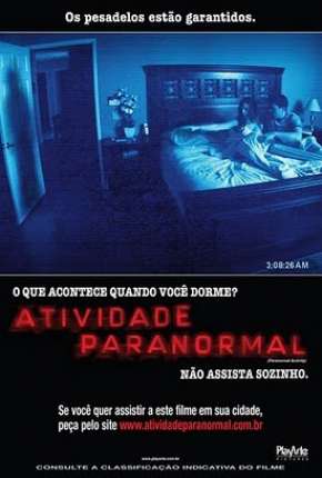 Pôster de Atividade Paranormal 1, 2 e 3 (2011) — Filme em DVDRip