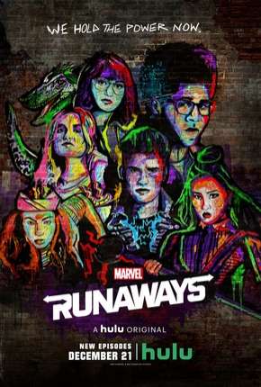 Pôster de Marvels Runaways - Fugitivos 2ª Temporada (2019) — Série em 1080p