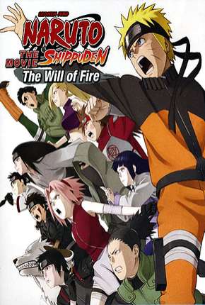 Pôster de Naruto Shippuden 3 - Herdeiros da Vontade de Fogo Legendado (2009) — Filme em 1080p