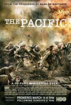 Pôster de O Pacífico - The Pacific Completa (2010) — Série em 1080p
