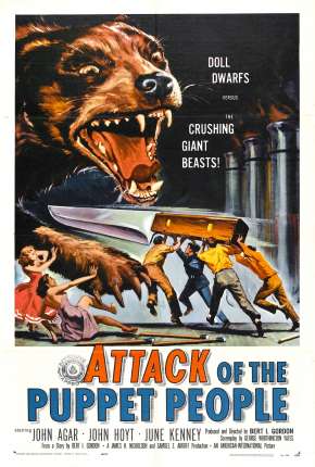 Pôster de Attack of the Puppet People - Dr. Encolhedor Legendado (1958) — Filme em 1080p