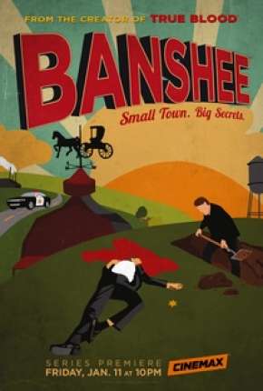 Pôster de Banshee 1ª até 4ª Temporada (2013) — Série em 1080p