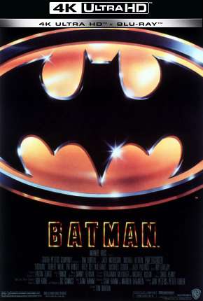 Pôster de Batman - 4K (1989) — Filme em 4K