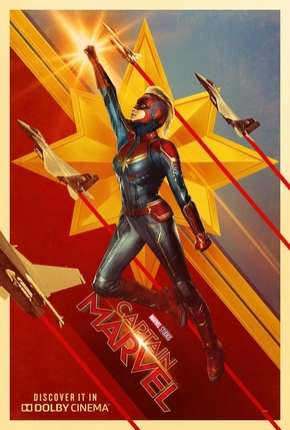 Pôster de Capitã Marvel IMAX (2019)