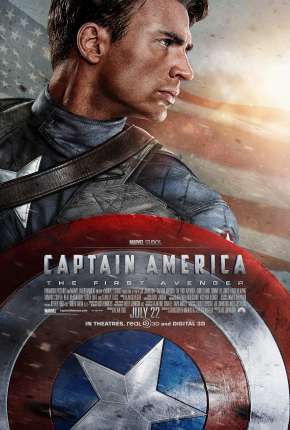 Pôster de Capitão América - O Primeiro Vingador - IMAX OPEN MATTE (2011) — Filme em 1080p