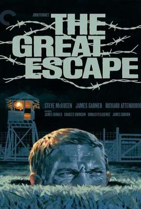 Pôster de Fugindo do Inferno - The Great Escape (1963) — Filme em DVDRip
