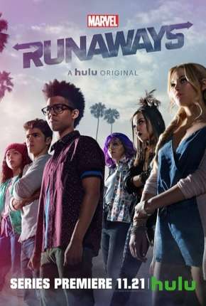 Pôster de Marvels Runaways - Fugitivos - 1ª Temporada (2017) — Série em 1080p