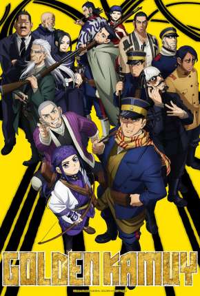 Pôster de Golden Kamuy - 1ª Temporada Legendada (2018) — Desenho em 1080p