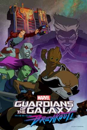 Pôster de Guardiões da Galáxia - 3ª Temporada (2019) — Desenho em HD
