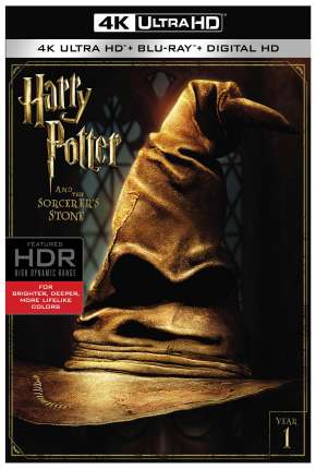 Pôster de Harry Potter e a Pedra Filosofal - Versão de Cinema 4K (2001) — Filme em 4K