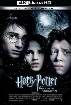 Pôster de Harry Potter e o Prisioneiro de Azkaban - Versão do Cinema - 4K (2004) — Filme em 4K