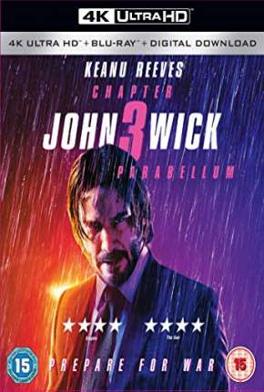 Pôster de John Wick 3 - Parabellum 4K HDR (2019) — Filme em 4K