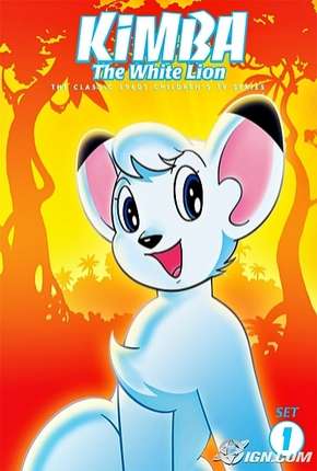 Pôster de Kimba, o Leão Branco (1965) — Desenho em 480P
