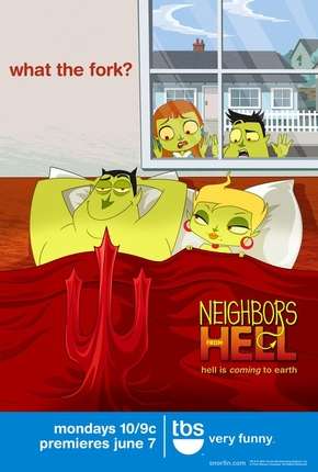 Pôster de Neighbors from Hell (2010) — Desenho em 480P