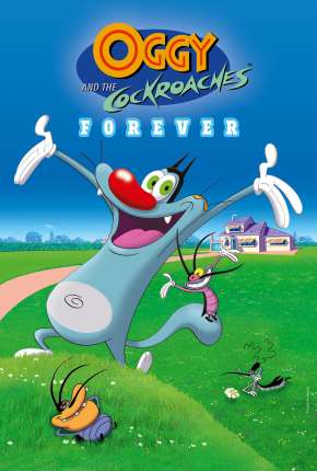 Pôster de Oggy e as Baratas Tontas (1998) — Desenho em 480P