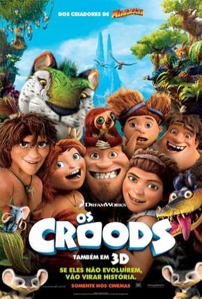 Pôster de Os Croods - The Croods (2013) — Filme em 1080p