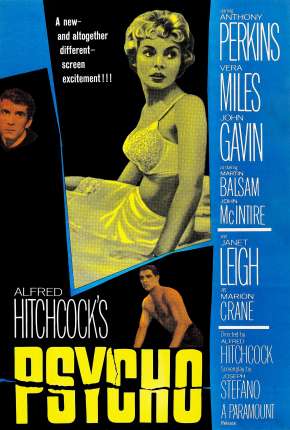 Pôster de Psicose (1960) Clássico (1960) — Filme em 1080p