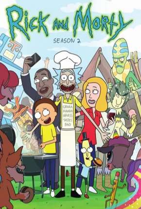 Pôster de Rick and Morty - 2ª Temporada Completa (2015) — Desenho em HD