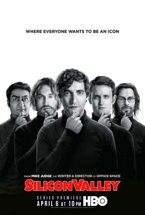 Pôster de Silicon Valley - 1ª Temporada Completa (2014) — Série em HD