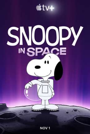 Pôster de Snoopy no Espaço (2019) — Desenho em 1080p
