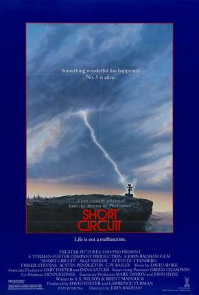 Pôster de Um Robô em Curto Circuito (1986) — Filme em HD