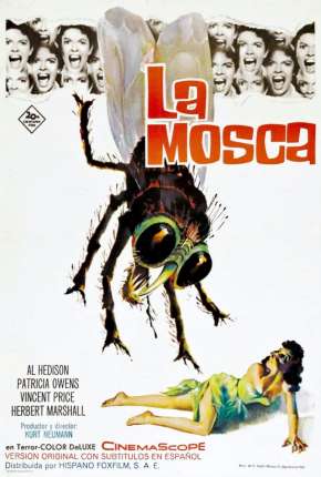 Pôster de A Mosca da Cabeça Branca (1958) — Filme em 1080p