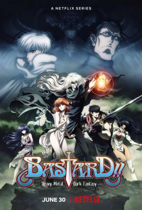 Pôster de Bastard!! Ankoku no Hakaishin 1ª Temporada - Legendado (2022) — Desenho em 1080p