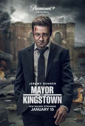 Pôster de Mayor of Kingstown - O Dono de Kingstown 2ª Temporada Legendada (2023) — Série em 1080p