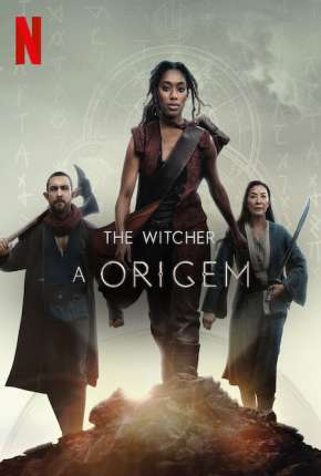 Pôster de The Witcher - A Origem - 1ª Temporada Completa (2022) — Série em 1080p
