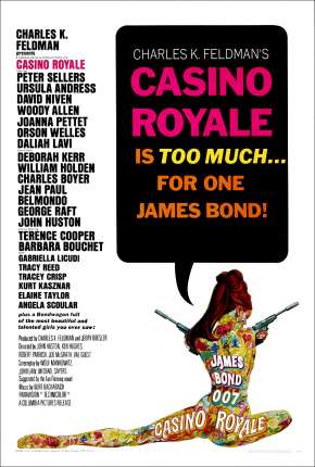 Pôster de 007 - Cassino Royal (1967) — Filme em 1080p