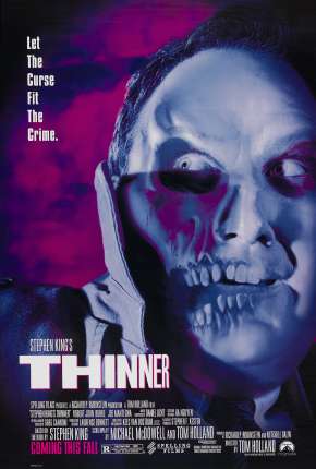 Pôster de A Maldição - Thinner (1996) — Filme em 1080p