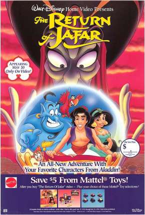 Pôster de Aladdin - O Retorno de Jafar (1994) — Filme em HD