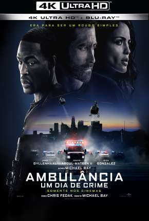 Pôster de Ambulância - Um Dia de Crime 4K (2022) — Filme em 4K