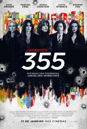 Pôster de As Agentes 355 (2022) — Filme em 4K
