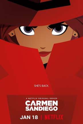 Pôster de Carmen Sandiego - 3ª Temporada Completa (2020) — Desenho em 1080p