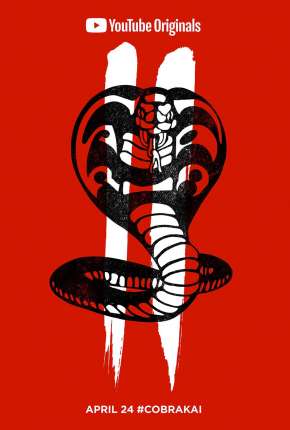 Pôster de Cobra Kai - 3ª Temporada Completa (2021) — Série em 1080p