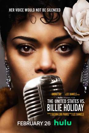 Pôster de Estados Unidos Vs Billie Holiday - Legendado (2021) — Filme em 1080p