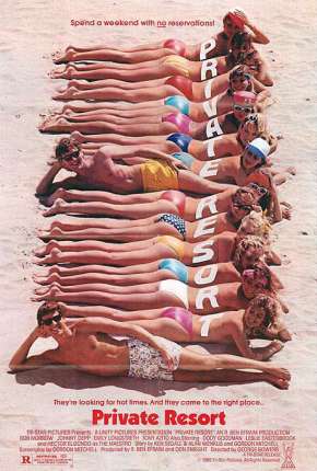 Pôster de Férias do Barulho - Private Resort (1985) — Filme em 1080p