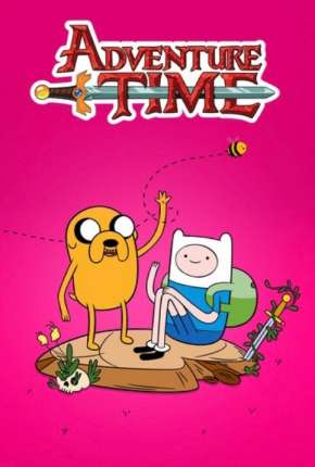 Pôster de Hora de Aventura 1ª até 10ª Temporada Completa (2011) — Desenho em 1080p