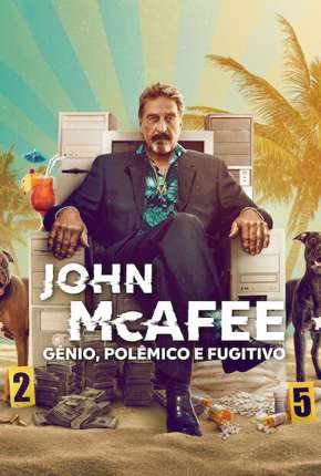 Pôster de John McAfee - Gênio, Polêmico e Fugitivo (2022)