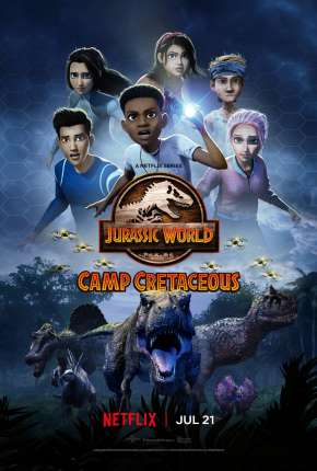 Pôster de Jurassic World - Acampamento Jurássico - 2ª Temporada (2021) — Desenho em 1080p