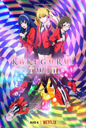 Pôster de Kakegurui Twin - 1ª Temporada - Legendado (2022) — Desenho em 1080p