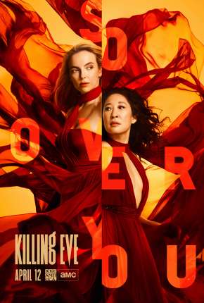 Pôster de Killing Eve - Dupla Obsessão - 4ª Temporada Legendada (2022) — Série em 1080p