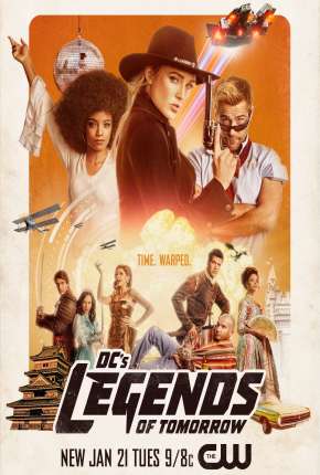 Pôster de Lendas do Amanhã - Legends of Tomorrow 7ª Temporada Legendada (2021) — Série em 1080p