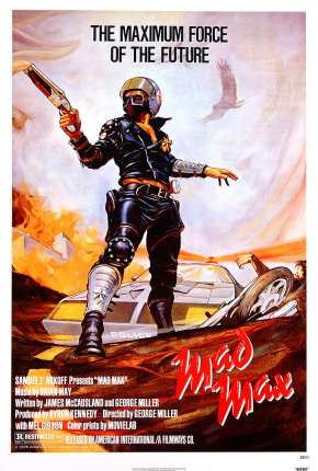 Pôster de Mad Max - Trilogia (1979) — Filme em DVDRip