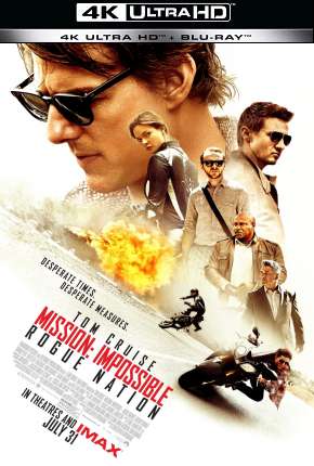 Pôster de Missão - Impossível - Nação Secreta - 4K (2015) — Filme em 4K