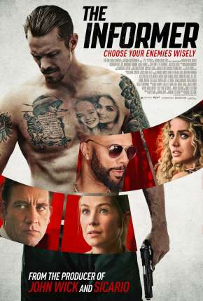 Pôster de O Informante - The Informer (2019) — Filme em 1080p