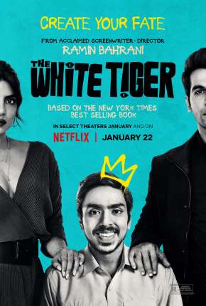 Pôster de O Tigre Branco (2021) — Filme em 1080p