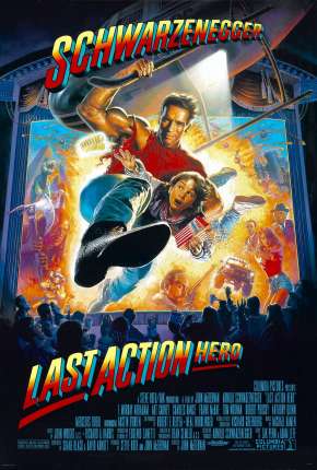 Pôster de O Último Grande Herói - Last Action Hero (1993) — Filme em 1080p